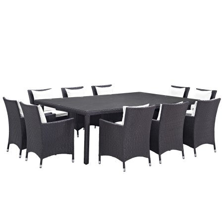 Convene 11 Piece Outdoor Patio Dining Set