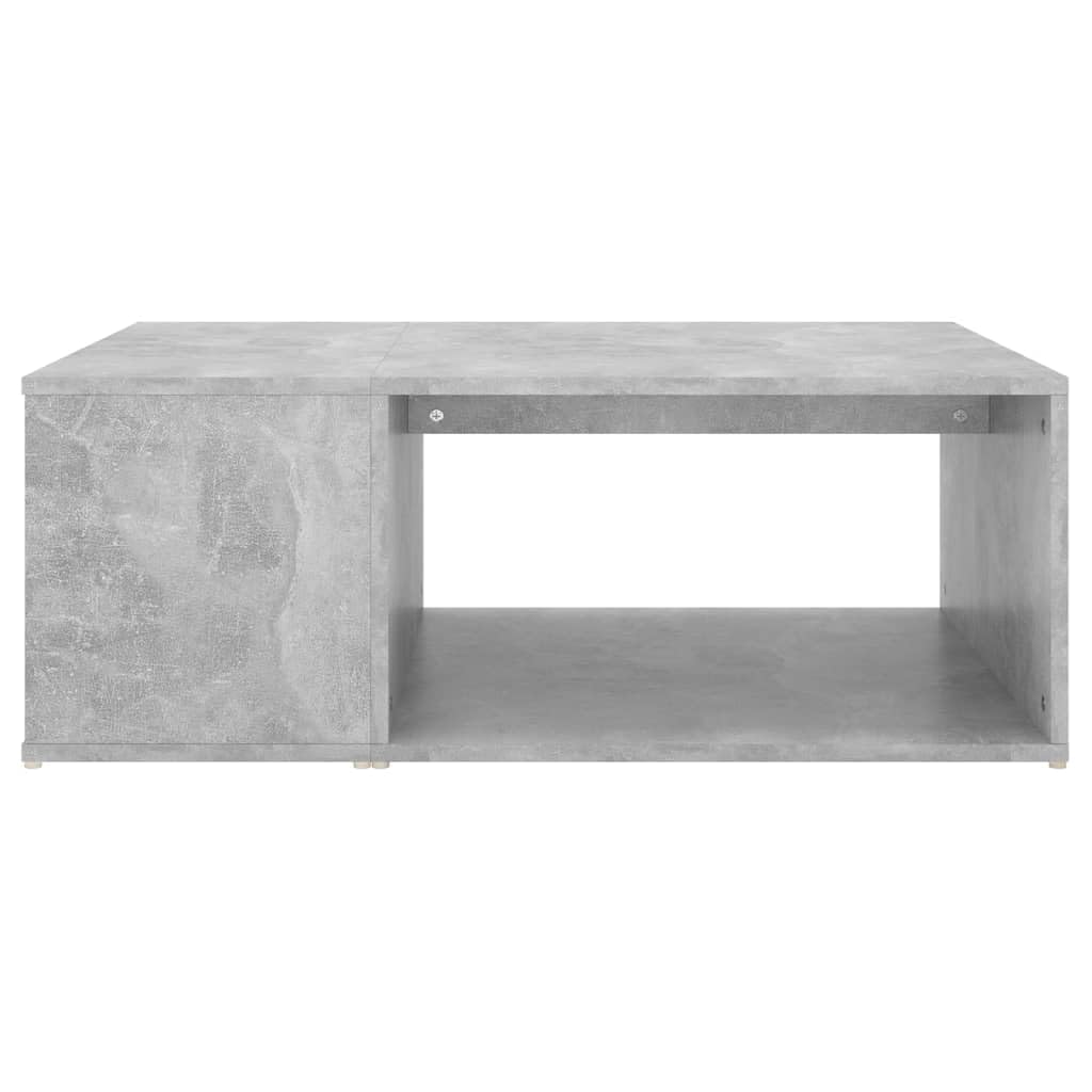 vidaXL Coffee Table Indoor Living Room Bedroom Office Accent Side Couch Sofa Centre End Table Desk Home Furniture Concrete Grey Engineered Wood