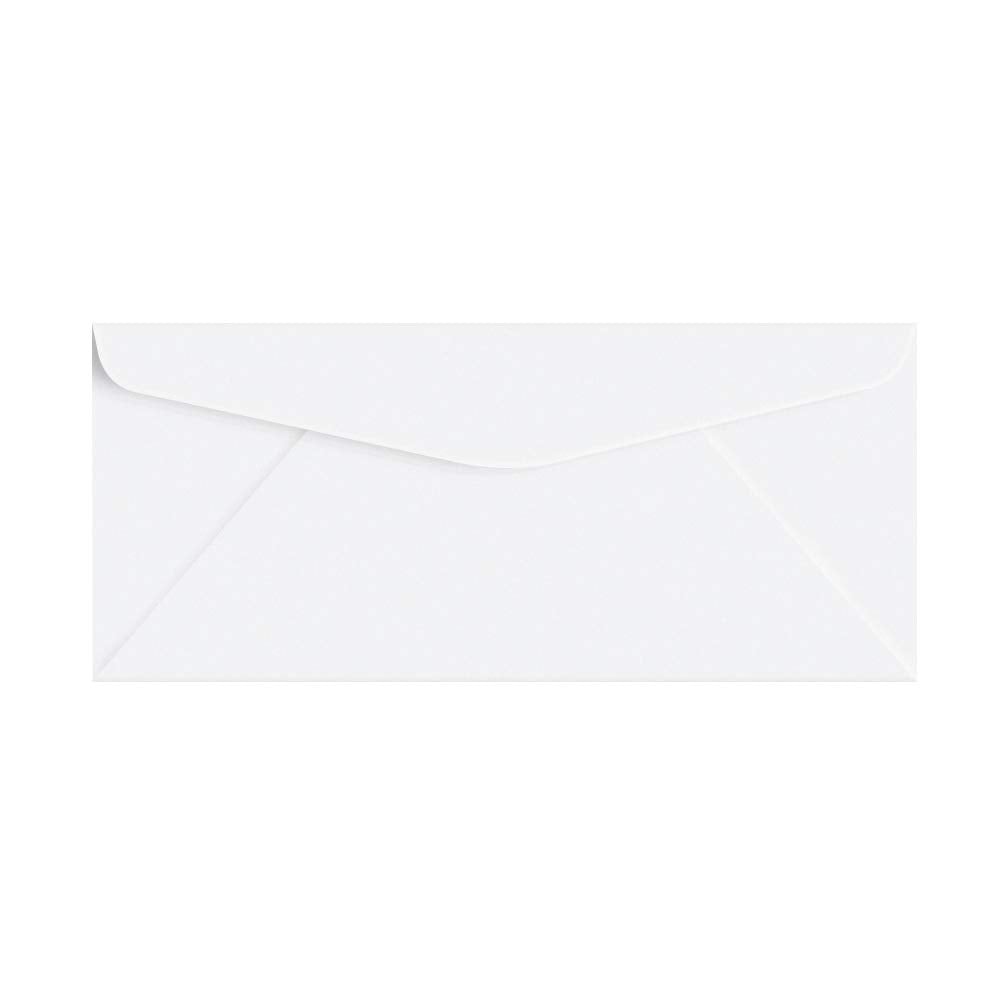 White #10 Envelopes - Great For Mailing Letters, Business Memos, Invitations, Invoices, Bills | 4 1/8' X 9 1/2' | 50 Envelopes