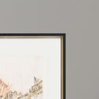 The Pont Neuf Paris Black Print Wall Art