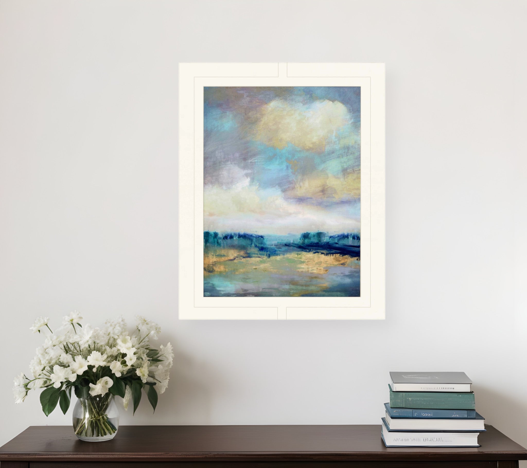 Opaline Framed Art Gold Picture Frame Print Wall Art