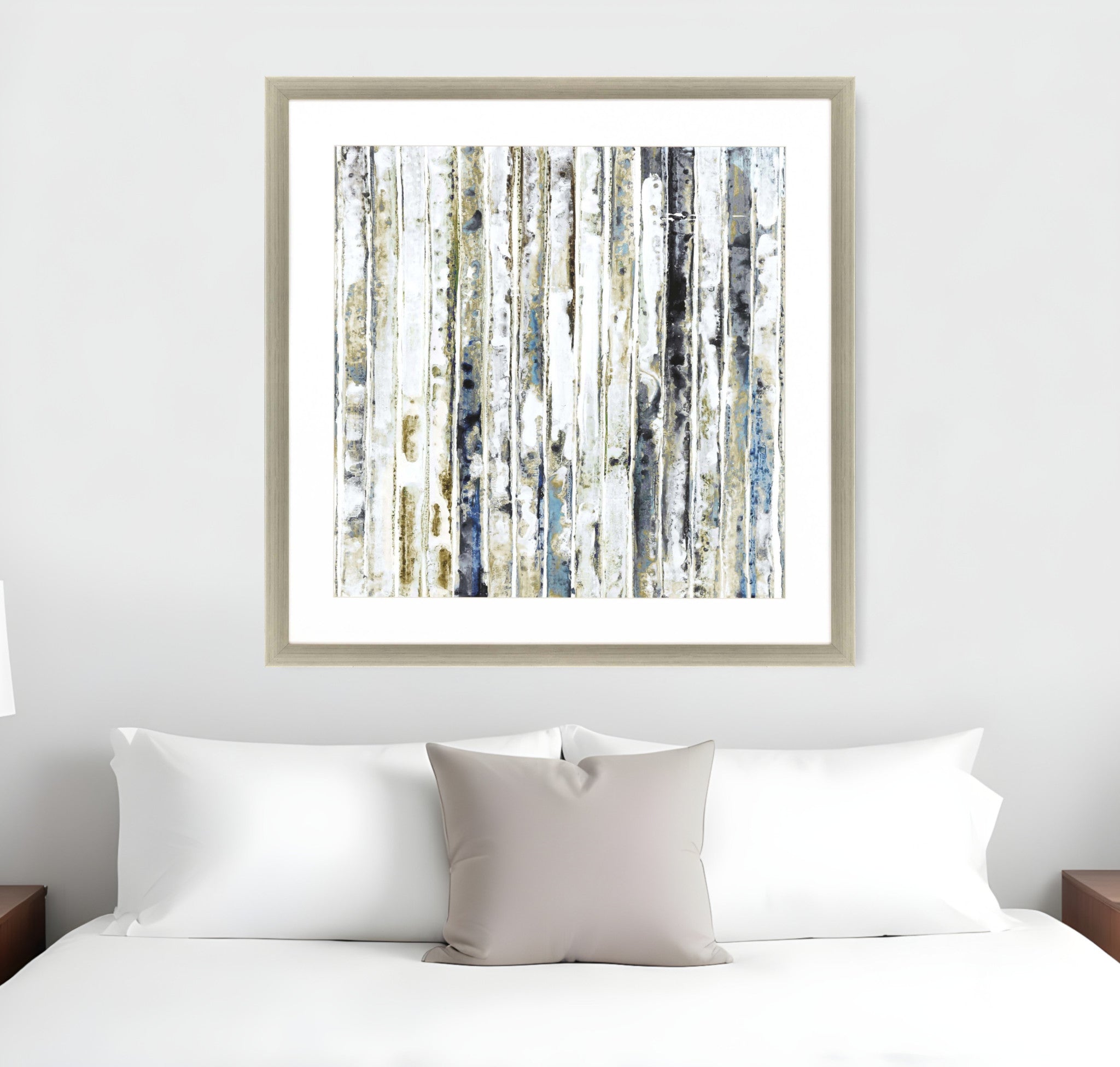 Visionaire 2 Framed Art Silver Picture Frame Print Wall Art