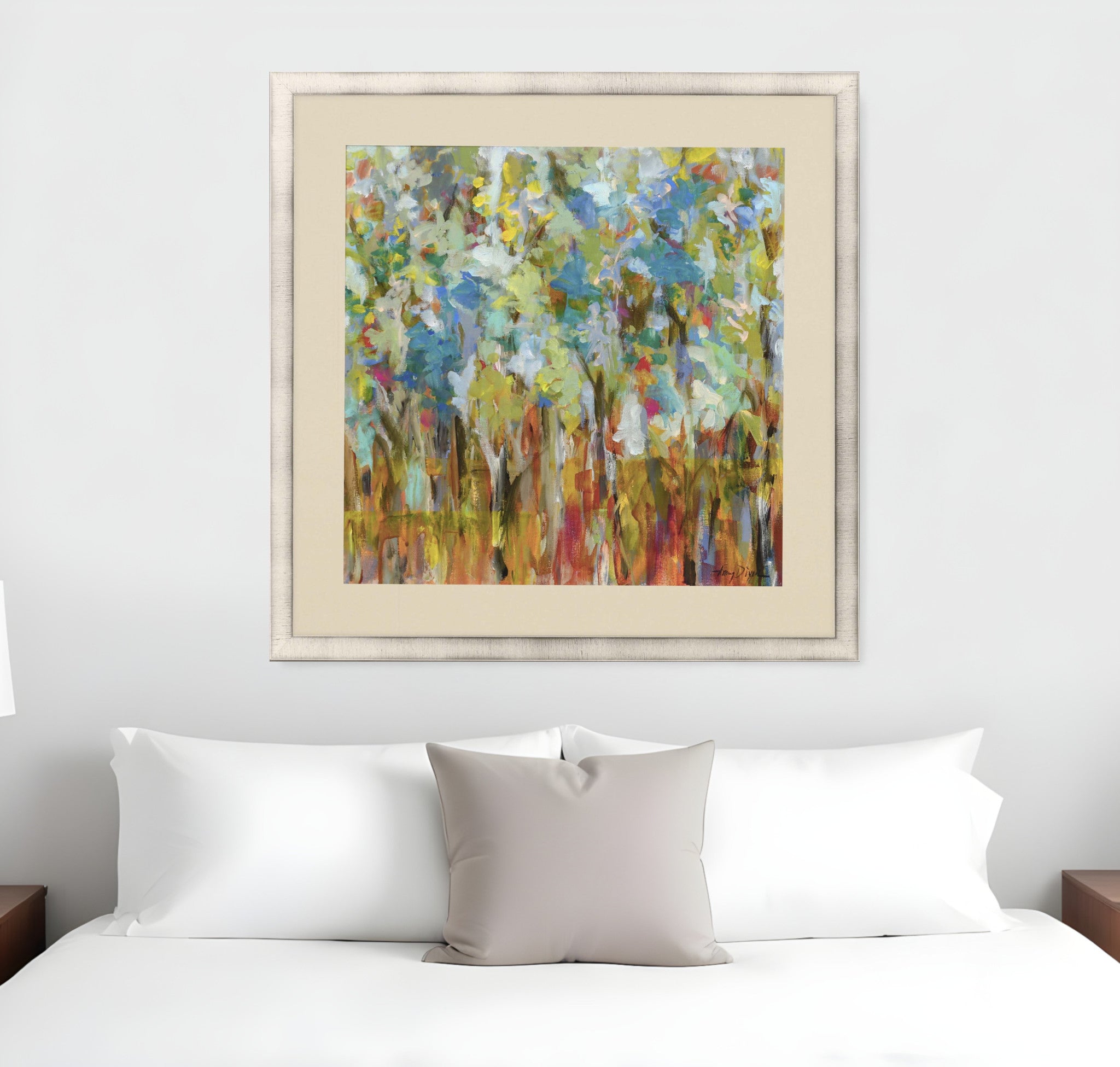 Meditations in Nature Framed Art Gold Picture Frame Print Wall Art
