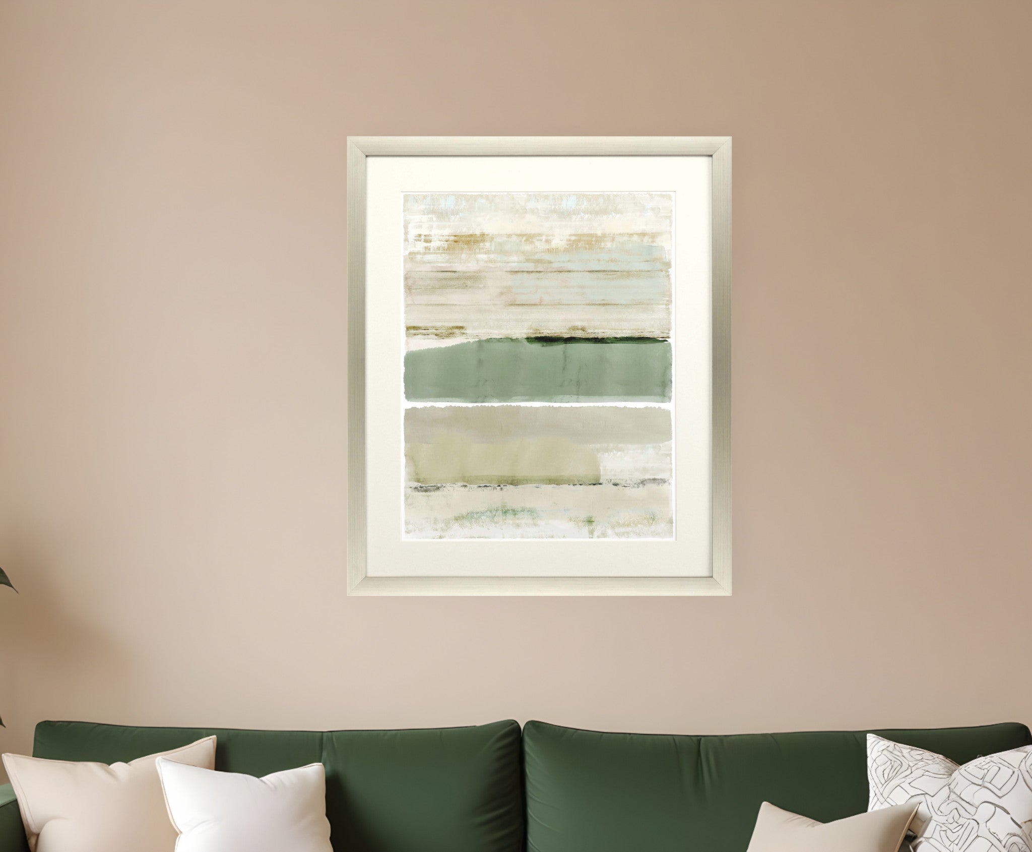 Miles Away II Framed Art Silver Picture Frame Print Wall Art