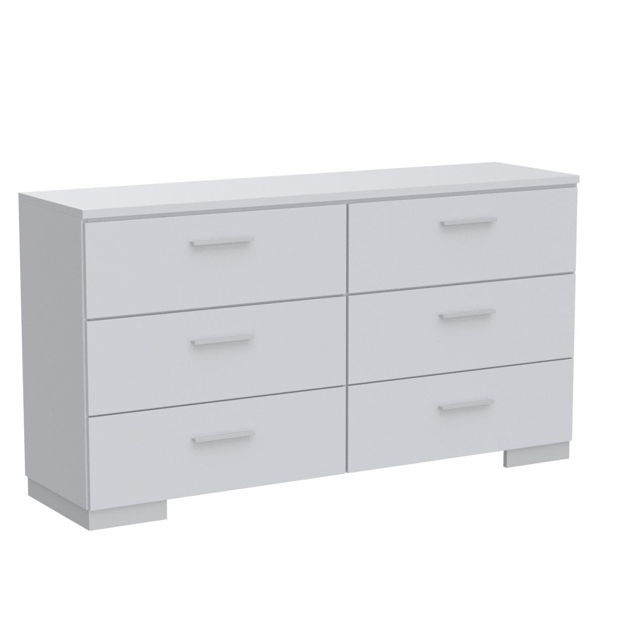 Acme Lorimar 6 Drawer Dresser In White