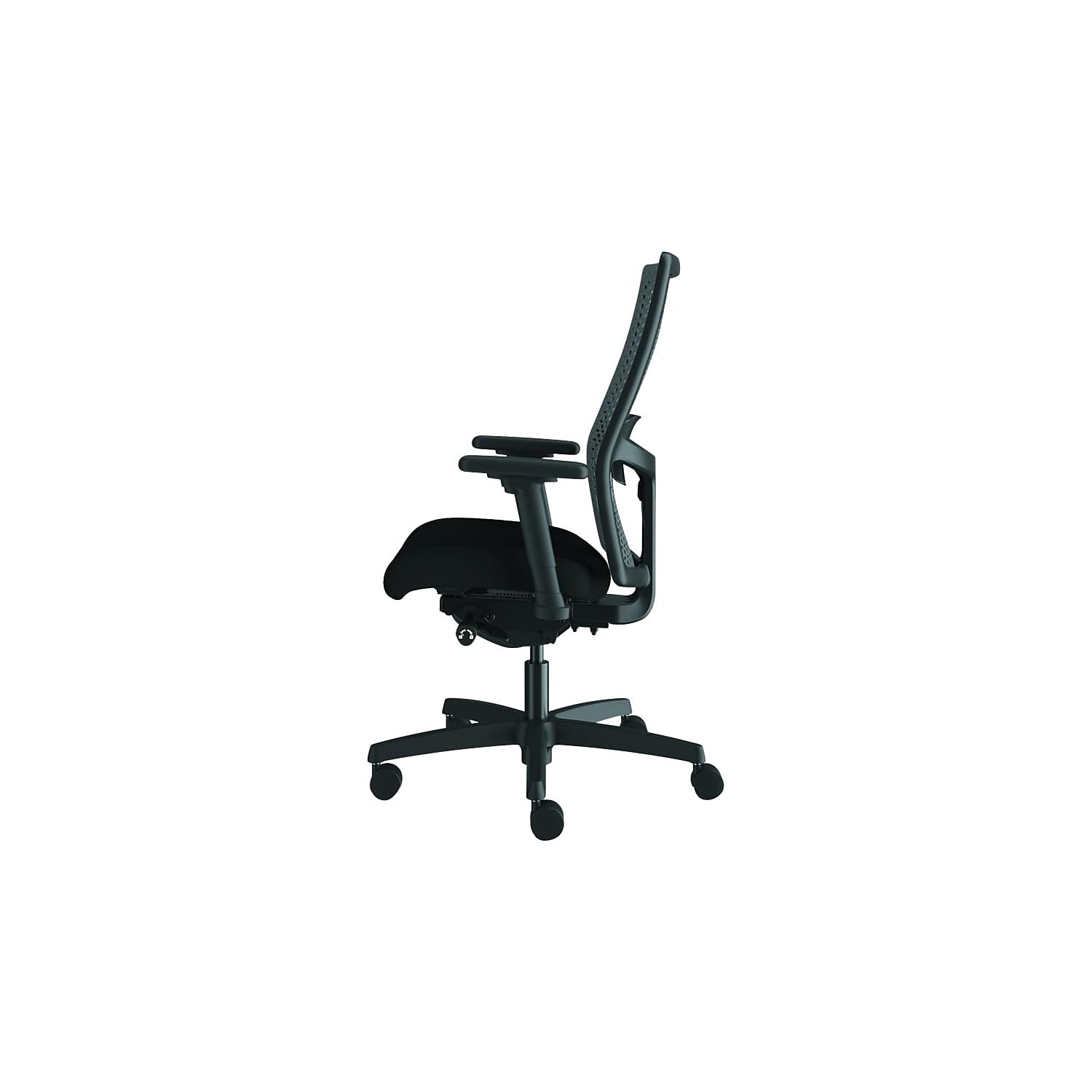 Hon Ignition 2.0 Mesh Back Vinyl Task Chair, Black (Honi2Mrl2Au10Tk)