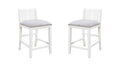 Sophisticated and Stylish Graham Counter Height Chairs - Comfortable and Elegant Upholstered Seats with Low Back Design