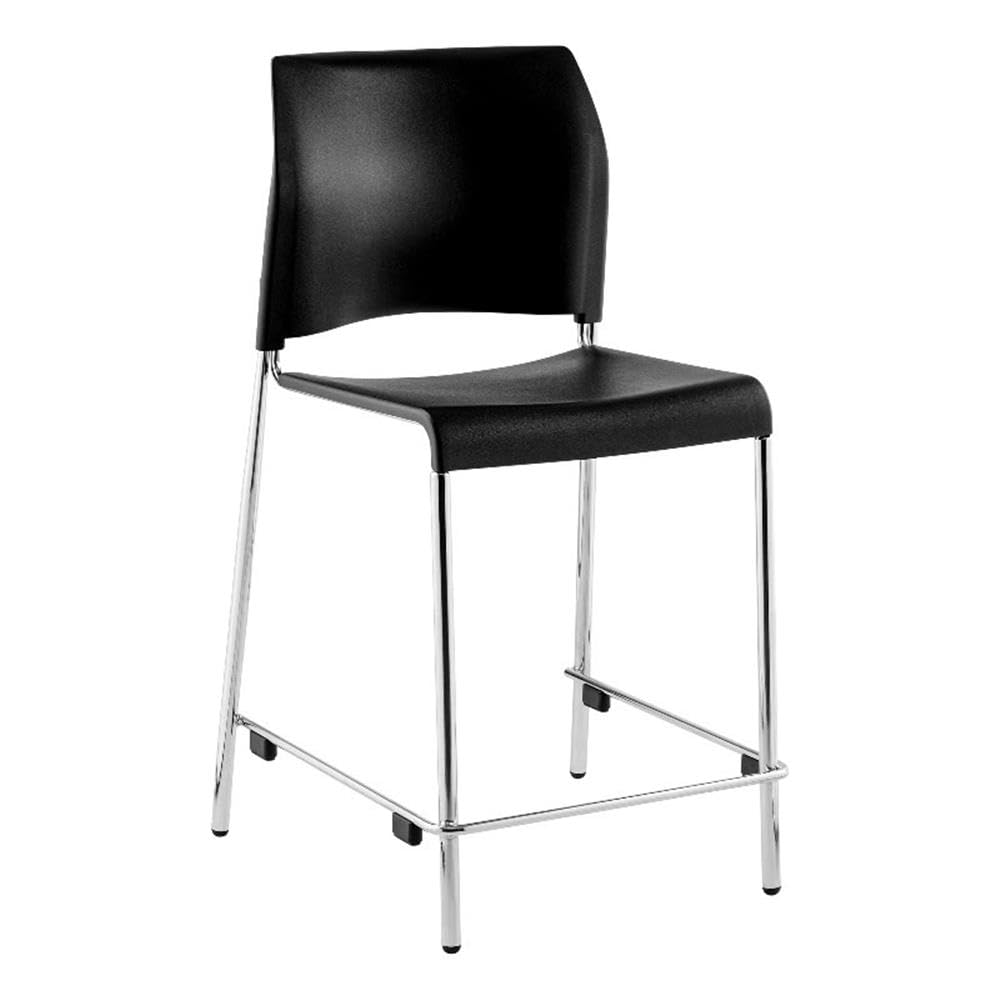 National Public Seating, 8800 Series Stool Counter Height, Primary Color Black, Included (qty.) 1, Seating Type Bar Stool, Model# 8810C-11-10