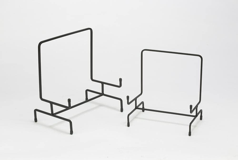 Tripar Small Black Metal Display Stand Easel For Bowl And Platters, Cookbooks, Pictures, Deep Dishes