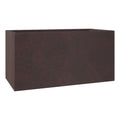 Bloom Series Poly Stone Planter 11.8 , 23.6 Long In Brown