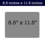 A Viking King And His Shieldmaiden Live Here, 8.5 X 11.5 Inch Aluminum Sign, Nordic Accessories & Wall Decor For Man Cave, Brewe