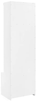 Crosley Furniture Harper Hall Tree With Storage Bench And Coat Rack Hooks For Hanging, White