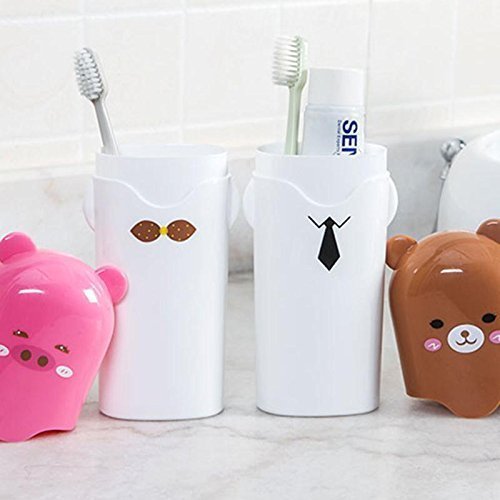 myzon Travel Toothbrush & Toothpaste Holder for Hiking Camping Outdoor Set of 2