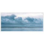 Sylvie Minimalist Sky Reflection In Iceland Framed Canvas by Michael Schauer