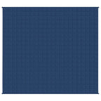 Vidaxl Weighed Blanket In Blue - Comfortable Brushed Polyester Microfiber, Hypoallergenic Glass Bead Filling, Even Pressure Distribution, Designed For A Calming Sleep