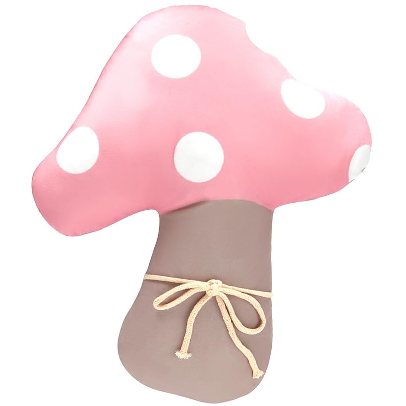Spring NoveltyShaped Accent Pillows  Mushroom
