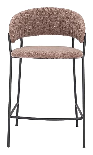 Zuo Josephine Counter Stool Brown