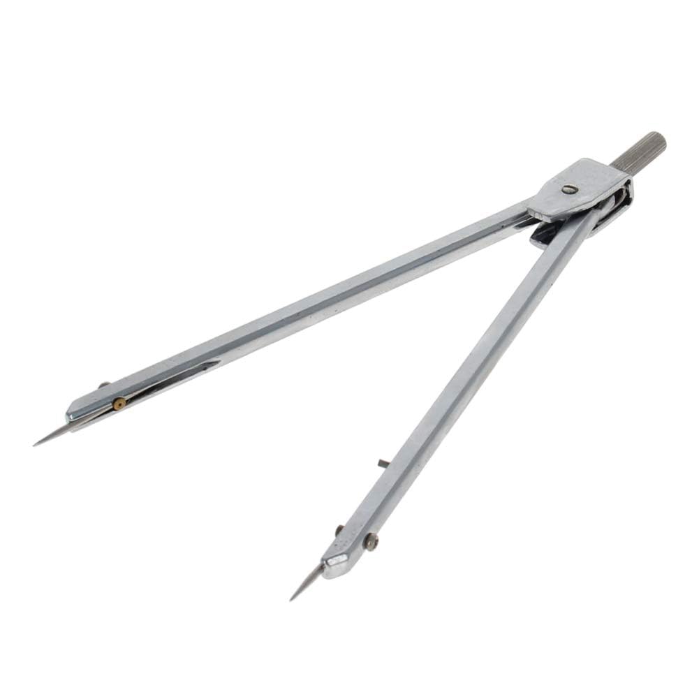Utoolmart Professional Geometry Compass,Math Compass, Drawing Compass, Metal Precision Compass For Drafting, School, Woodworking