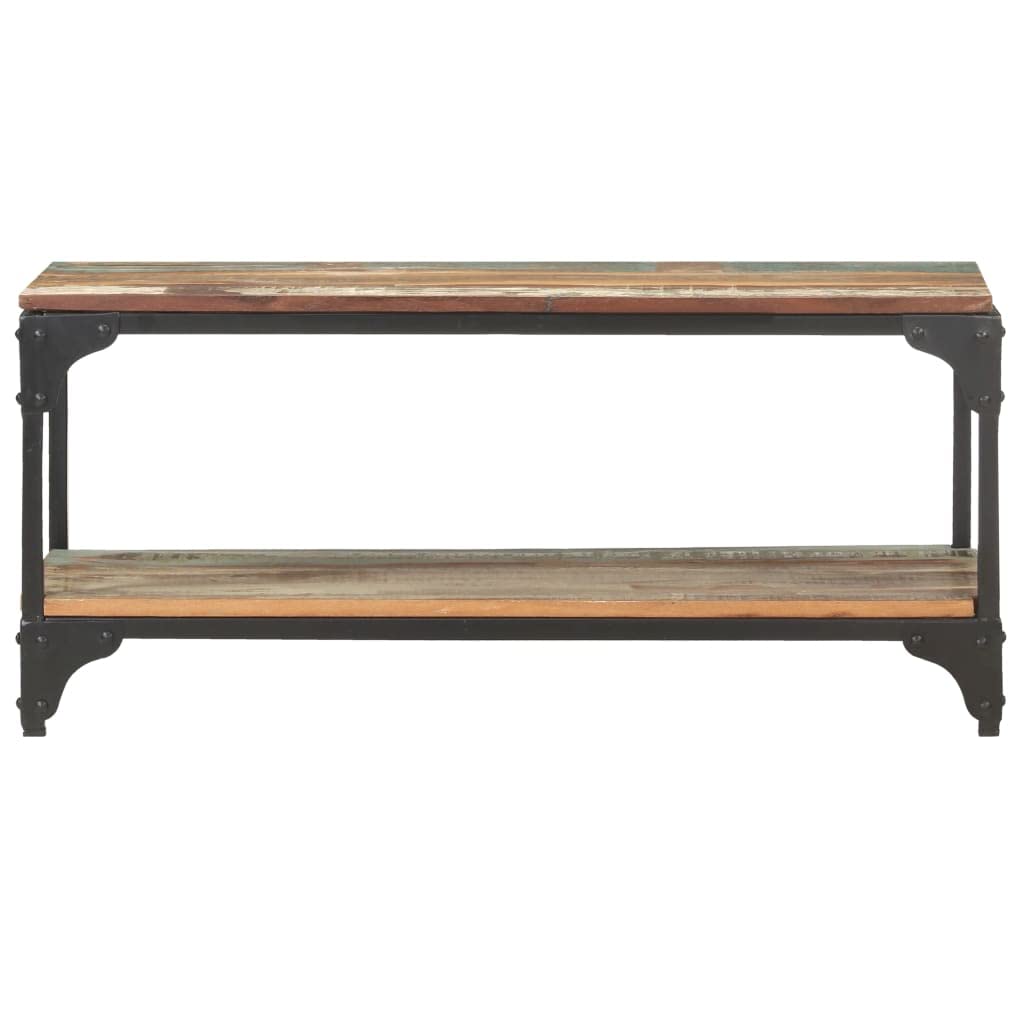 Coffee Table 35.4&quot;x11.8&quot;x15.7&quot; Solid Reclaimed Wood