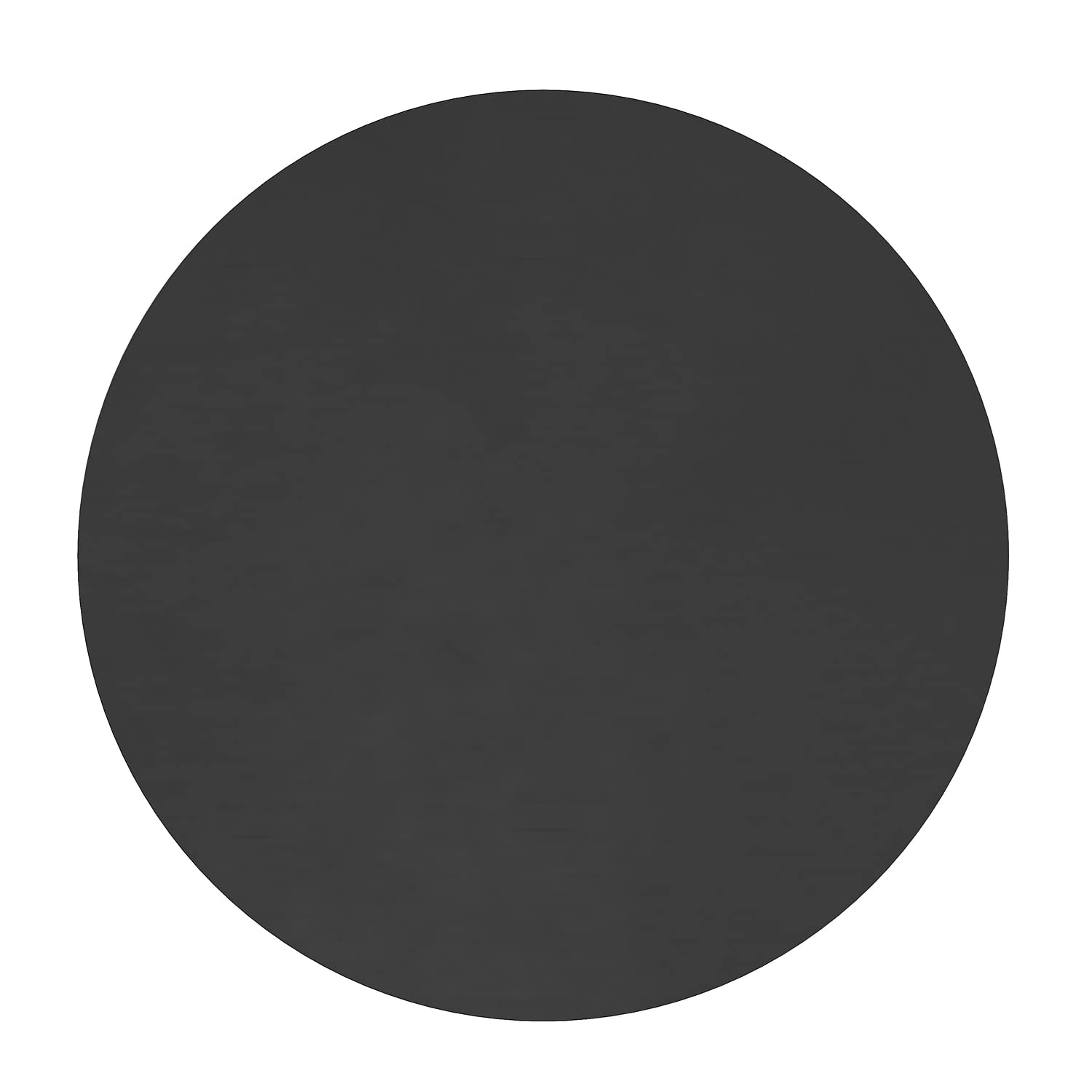 Flash Furniture Julianne Large Round Wall Mirror - Black Circle Accent Mirror - 16&quot; Vanity Mirror - For Bathroom, Vanity, Entryway, Dining Room, & Living Room