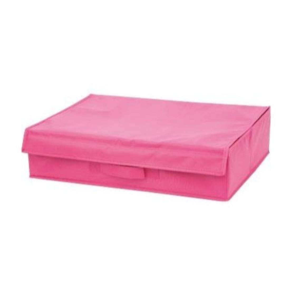 Unique Ideas Multipurpose 7 Grid Polyester Blended Storage Box Drawer Organisers (Small_Pink)