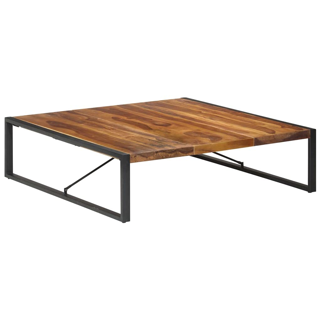 vidaXL Coffee Table 55.1"x55.1"x15.7" - Thumbnail 2