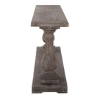 Kosas Home Carolina Console Tables, Rustic Brown Finish