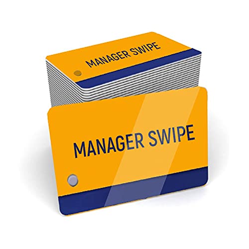 25 Pack Of Orange Micros Manager Cards - For Micros Oracle Pos System