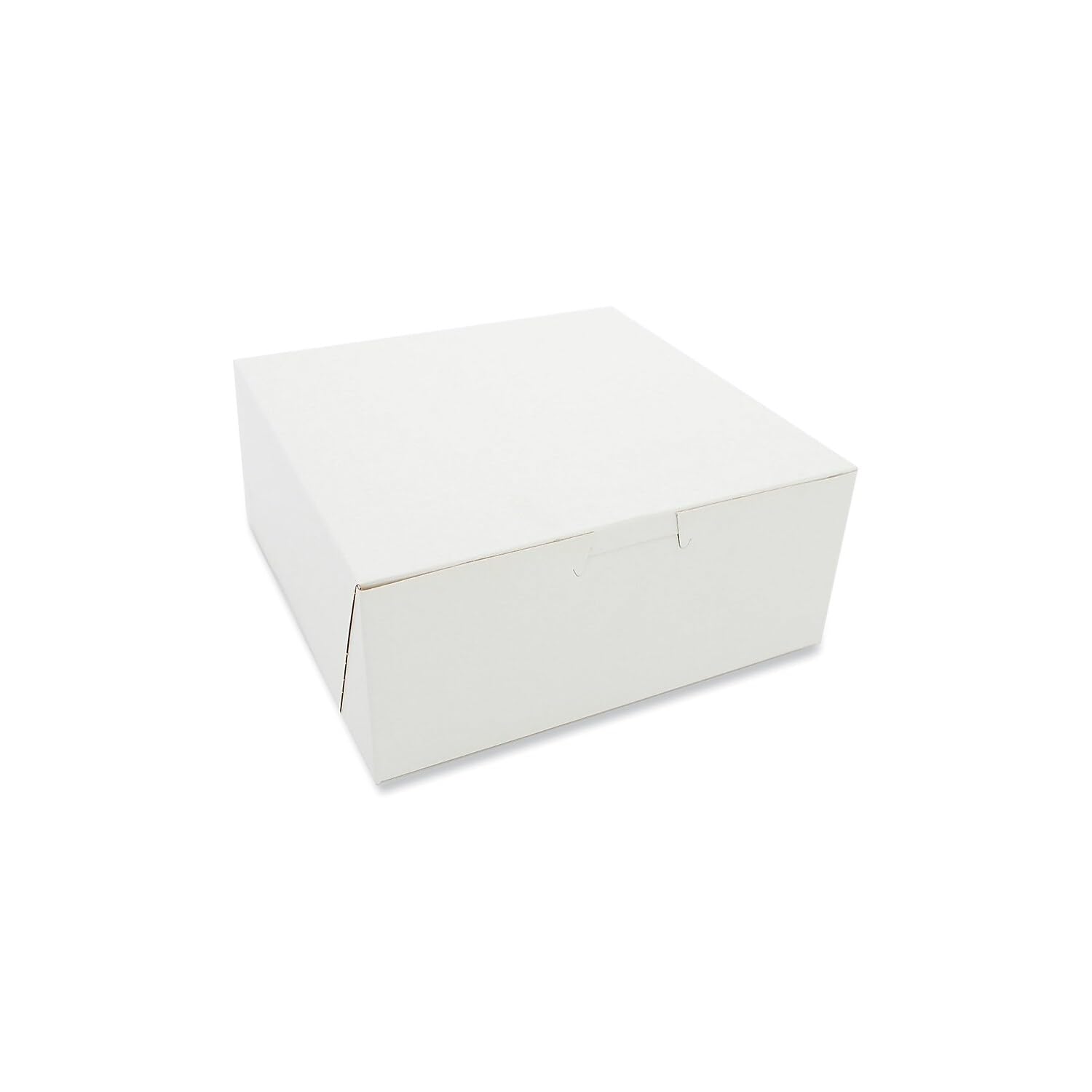 Southern Champion Tray Standard White Bakery Boxes 7X7X3, 250 Count