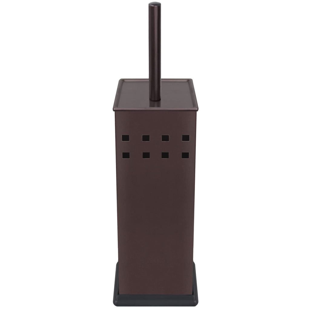 Toilet Brush And Holder, Toilet Bowl Brush For Bathroom, Toilet Cleaner, Odor Free, Bronze
