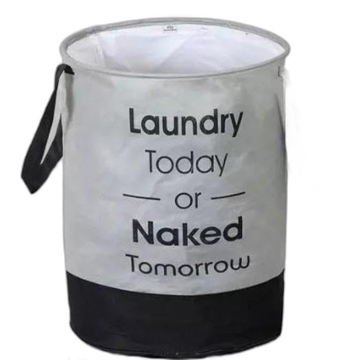 unimart India Unimart Basket for Clothes Foldable Laundry Basket Laundry Basket for Clothes Laundry Bag Laundry Bag with Lid Lau
