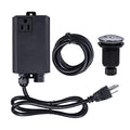 Garbage Disposal Air Switch Kit Sink Top Waste Disposal Stainless Steel On/Off Air Button Food and Waste Disposals Part by Etool