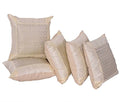 Indigenous Embroidered Cushions Cover (Pack Of 2, 41 Cm*41 Cm, Orange)