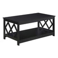 Convenience Concepts Diamond Coffee Table, Black