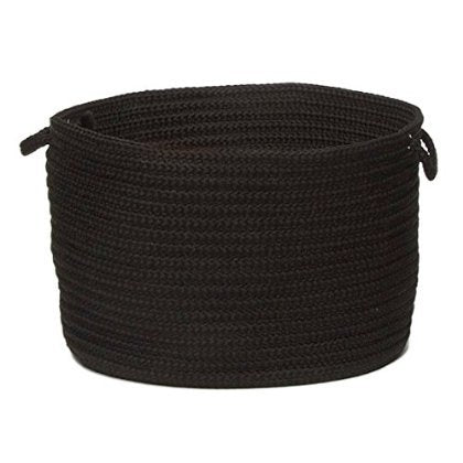 Colonial Mills Simply Home Solid H031 Black Pink 24&quot;X24&quot;X14&quot; - Area Rug