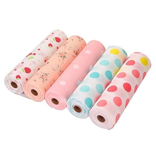 Dhanvira Shelf Liner Roll Set Printed Drawer Cabinet Mat Non Adhesive Waterproof Oil Proof Washable Eva Foam Kitchen Organizer P