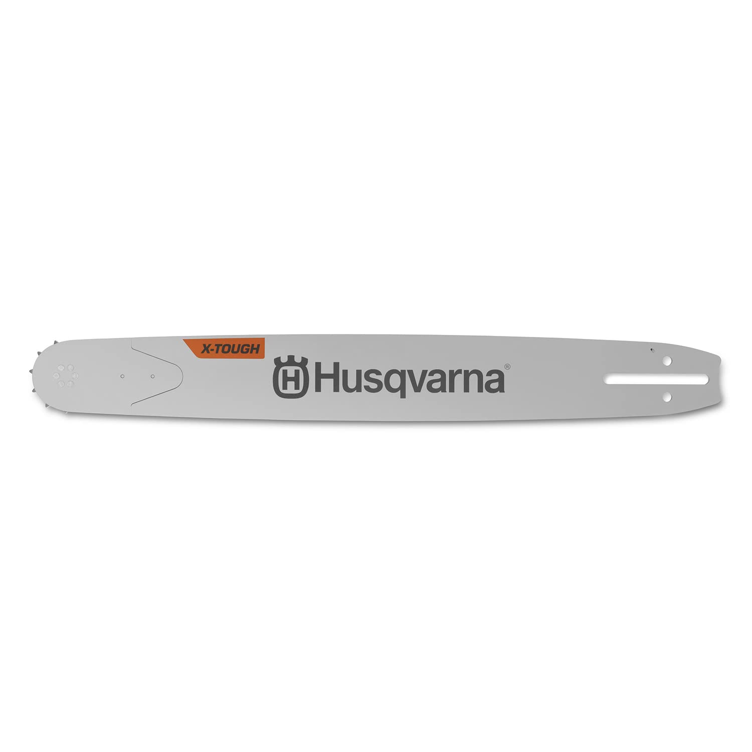 Husqvarna X-Tough 20 Inch Chainsaw Bar, 3/8' Pitch, .050' Gauge And 72 Drive Links