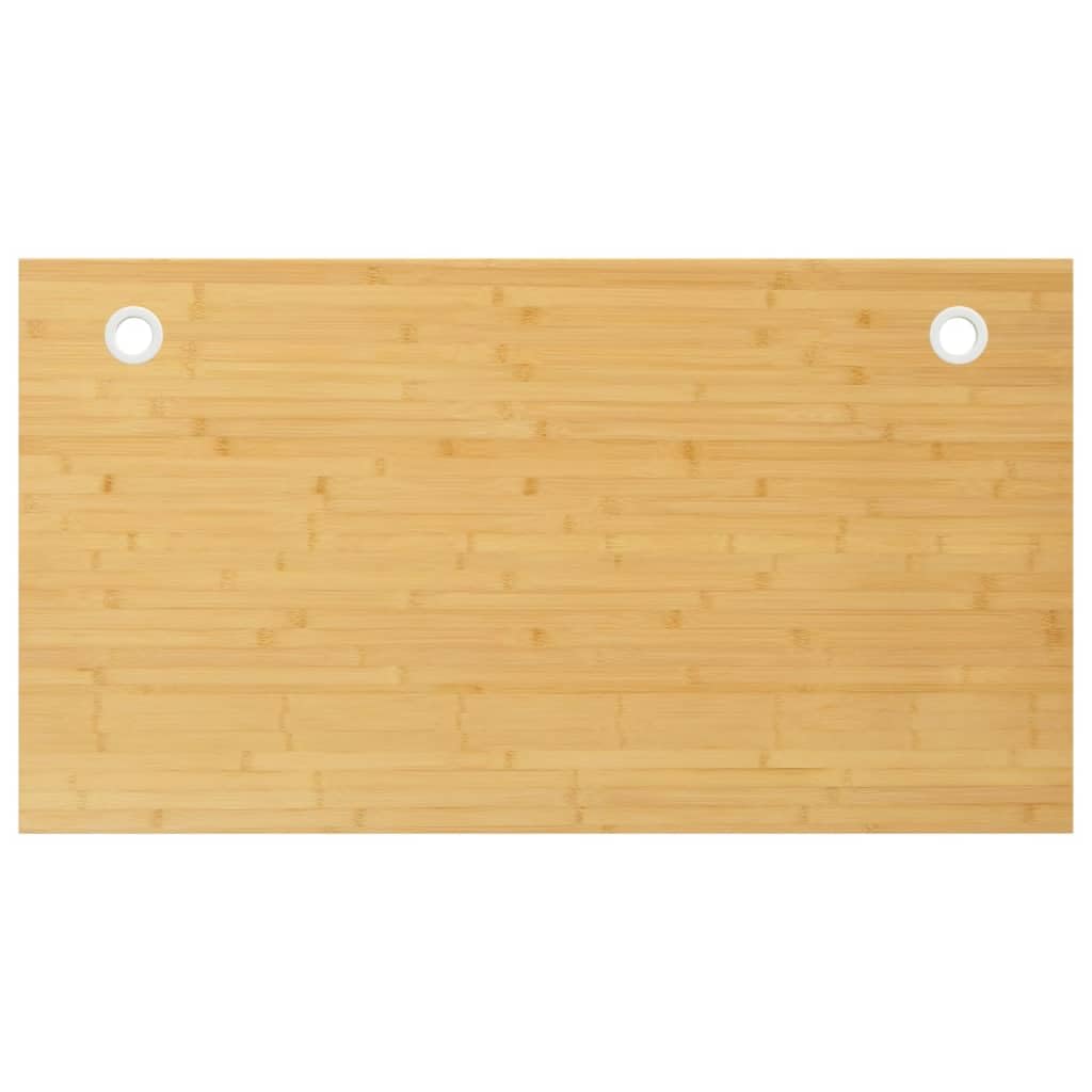 vidaXL Bamboo Desk Top | Eco-Friendly, Durable | Excellent Support | Comfortable Design | Ideal for Various Scenarios | (43.3"x23.6"x0.6")