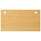 vidaXL Bamboo Desk Top | Eco-Friendly, Durable | Excellent Support | Comfortable Design | Ideal for Various Scenarios | (43.3"x23.6"x0.6")