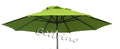 BELLRINO DECOR Replacement SAGE GREEN STRONG & THICK Umbrella Canopy for 9ft 6 Ribs SAGE GREEN (Canopy Only)