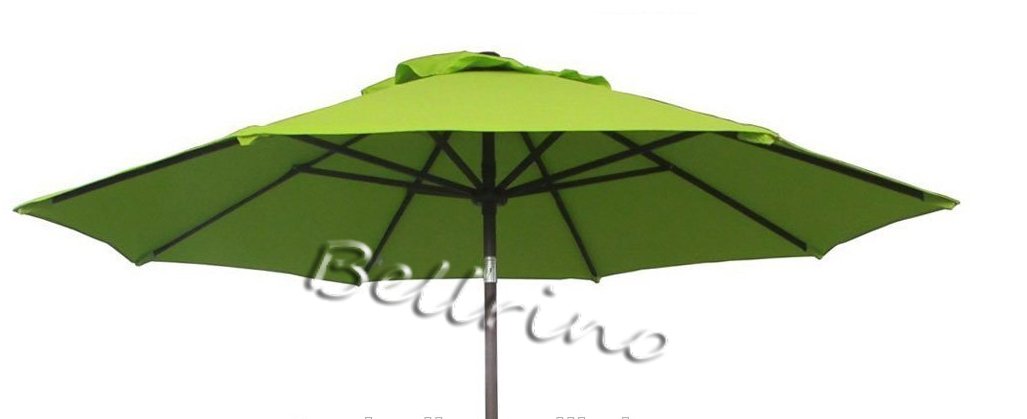 BELLRINO DECOR Replacement SAGE GREEN STRONG & THICK Umbrella Canopy for 9ft 6 Ribs SAGE GREEN (Canopy Only)