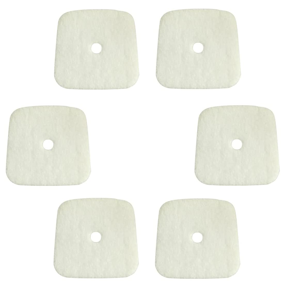 Nimtek 6 Pack Air Filter For Mantis 7222 7222E 7222M 7225 7230 7234 7240 7920 7924 Tiller/Cultivator 2-Cycle Little Wonder Engin