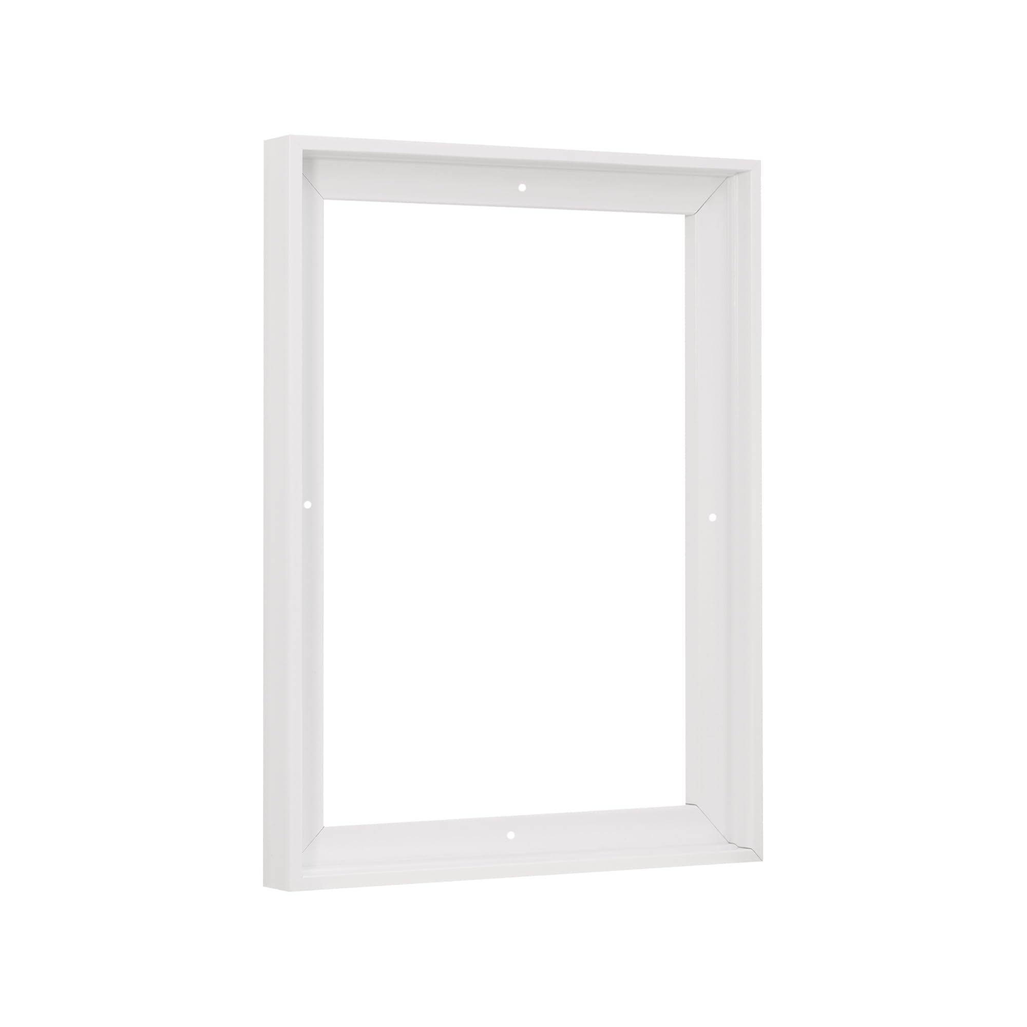 Pixy Canvas Floater Frame, White, 11 x 14 inch, Portrait, 0.75 inches Deep, for Canvas Paintings/Prints/Wall Art/Home Decor