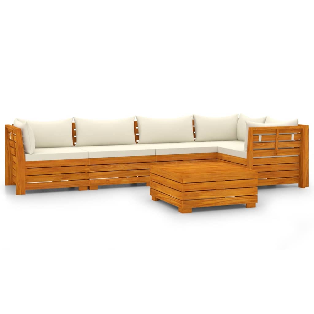 vidaXL Patio Lounge Chair Set with Table