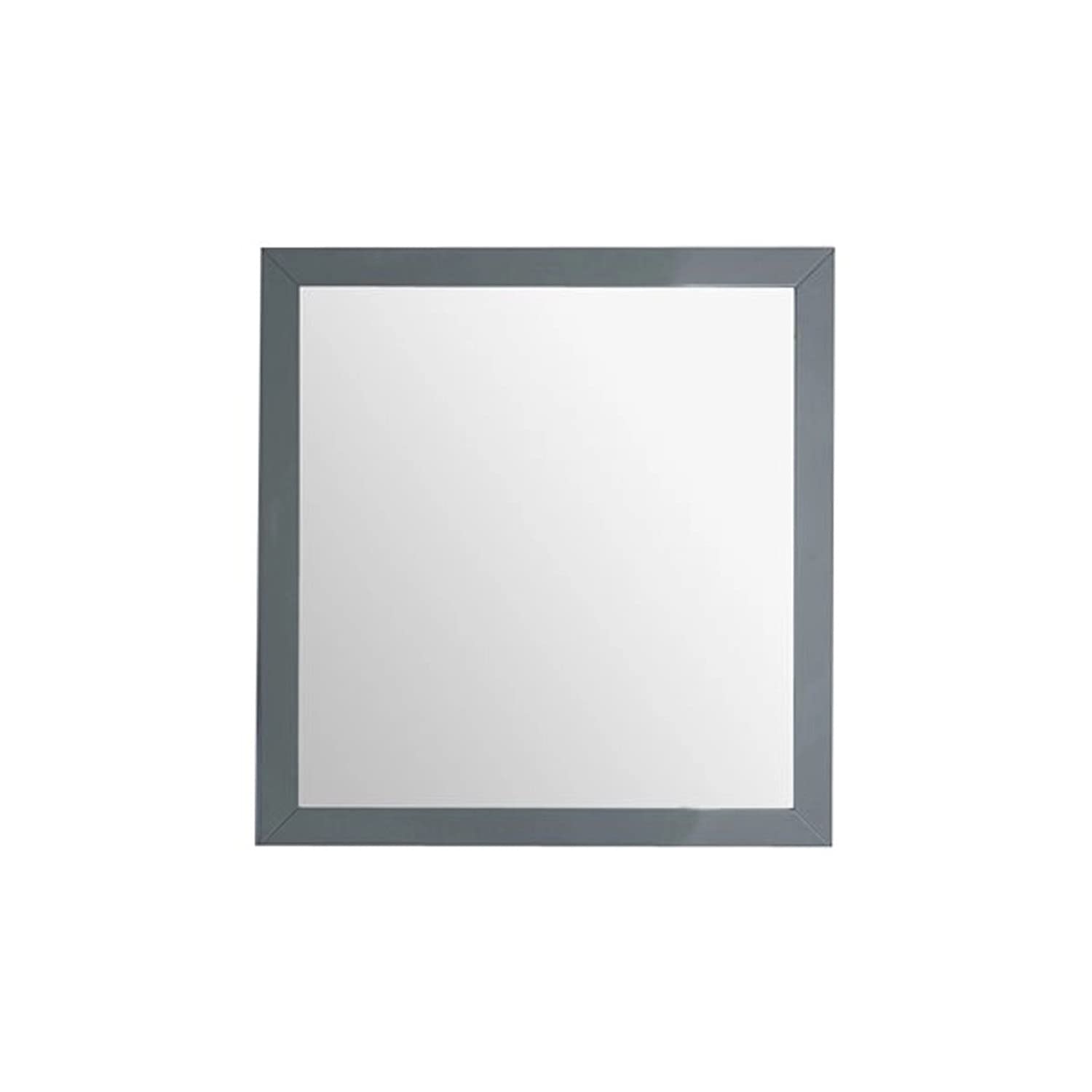 Laviva Fully Framed 30" Grey Mirror