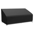 Mr. Cover 3-Seater Outdoor Couch Cover Waterproof, 80 Inch Patio Furniture Cover For Sofa, High-Quality Polyester & Double-Stitched Seams, Classic Black