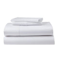 Ghostbed King Cooling Supima Cotton And Tencel Luxury Sheet Set - Wrinkle Resistant With Deep Pockets, 6 Piece, White