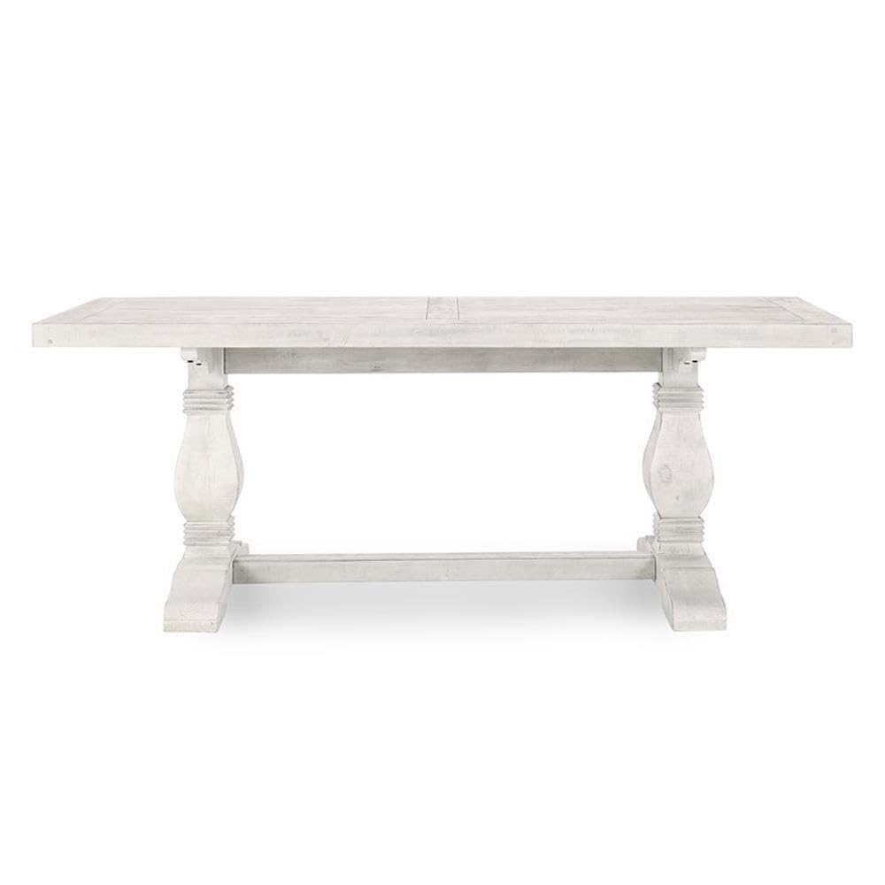 Kosas Home Quincy 78&Quot; Reclaimed Solid Pine Wood Dining Table In Nordic Ivory