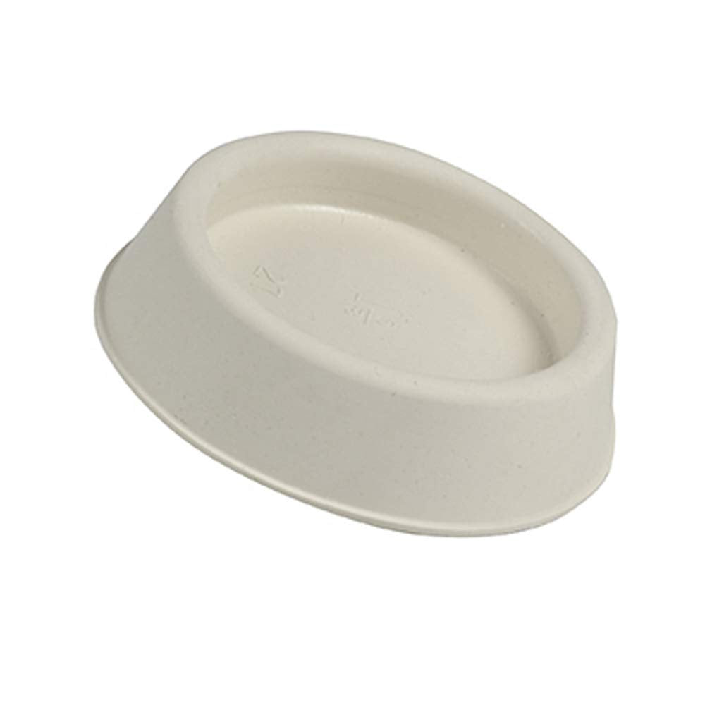 Danco Drain-Protecing, Stain-Proof, Carded Rubber Drain Stopper, White, 1-5/8-Inch, 1-Pack (80228)