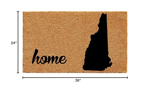 Calloway Mills 105332436 New Hampshire Doormat, 24' X 36', Natural/Black